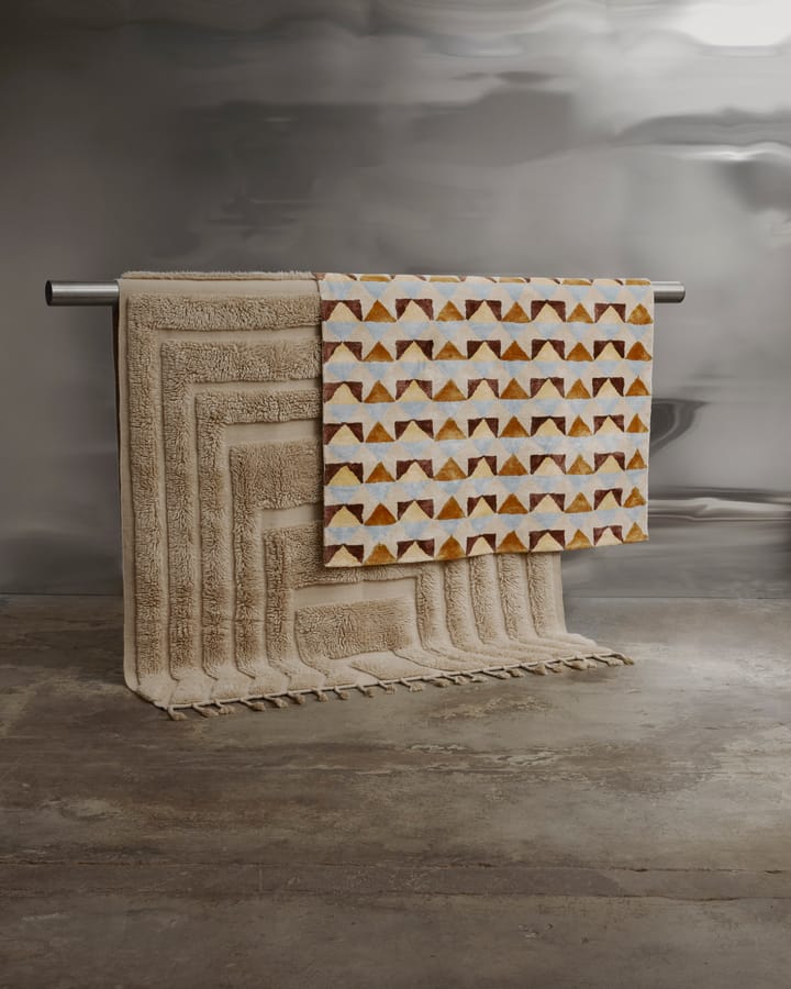 Alfombra de lana Kask 300x400 cm, Beige Tinted