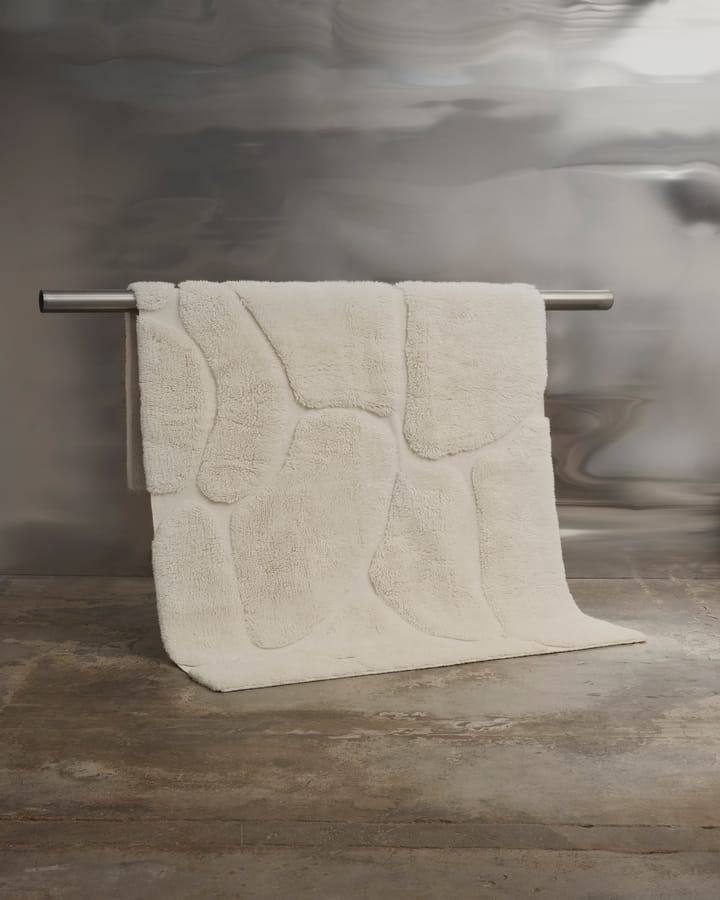 Alfombra de lana Kullin 170x240 cm, Offwhite Tinted