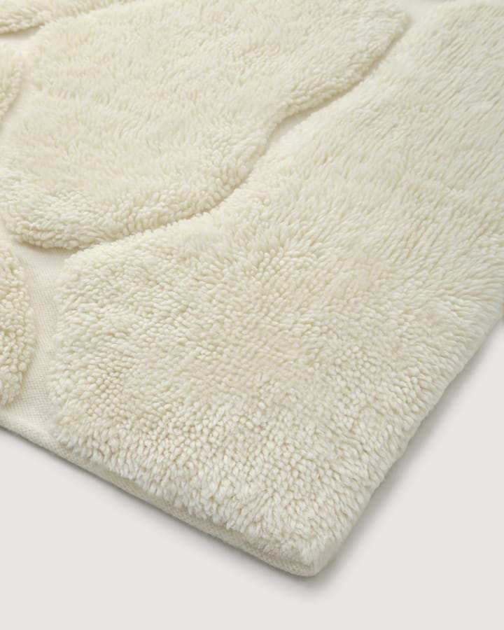 Alfombra de lana Kullin 170x240 cm, Offwhite Tinted