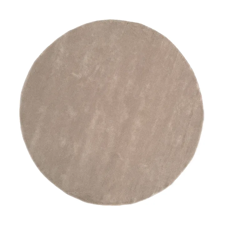 Alfombra de lana Liljehok - Beige, Ø300 cm - Tinted