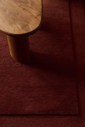 Alfombra de lana Louis - Burgundy, 250x350 cm - Tinted