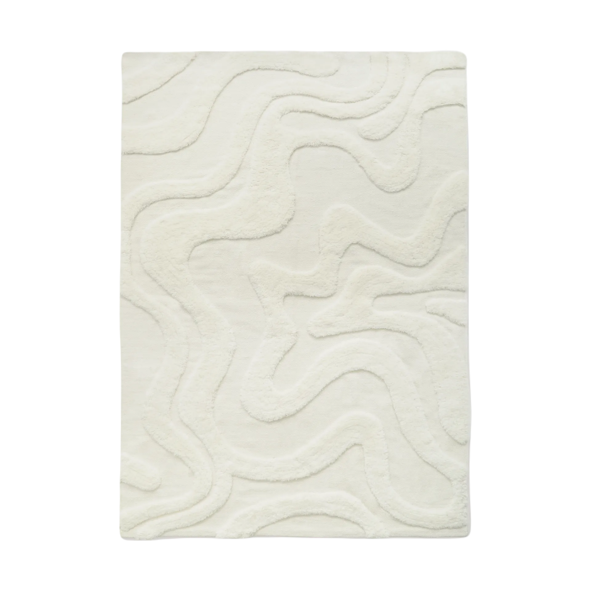 Alfombra de lana Norlander 180x240 cm, Offwhite Tinted