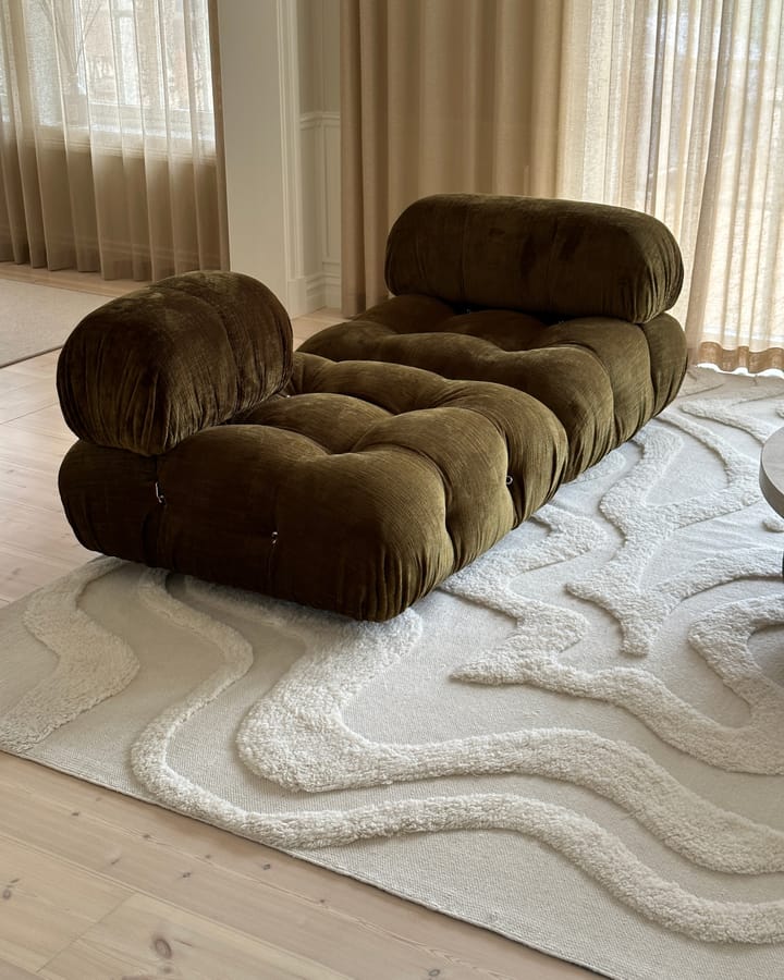 Alfombra de lana Norlander 180x240 cm, Offwhite Tinted