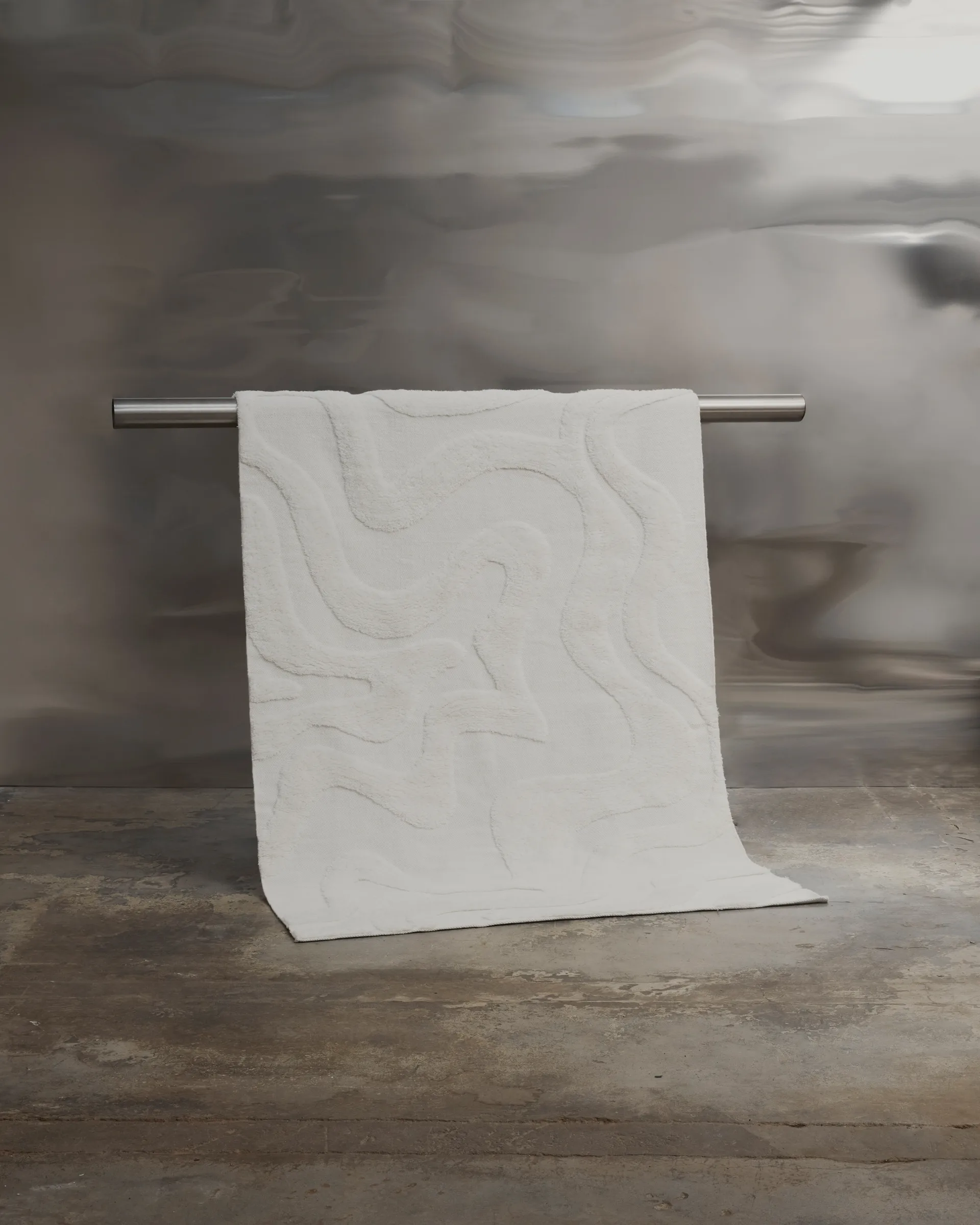 Alfombra de lana Norlander 210x300 cm, Offwhite Tinted