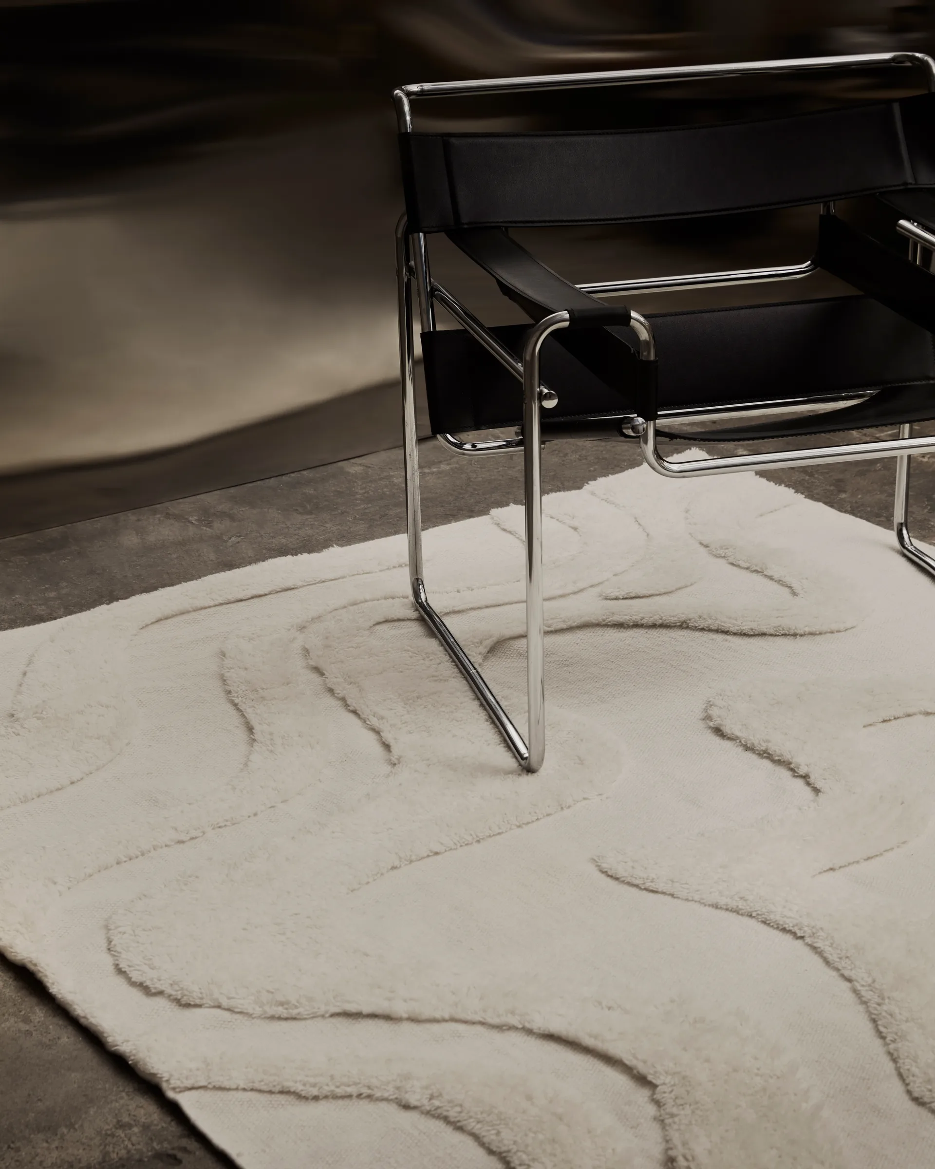 Alfombra de lana Norlander 210x300 cm, Offwhite Tinted