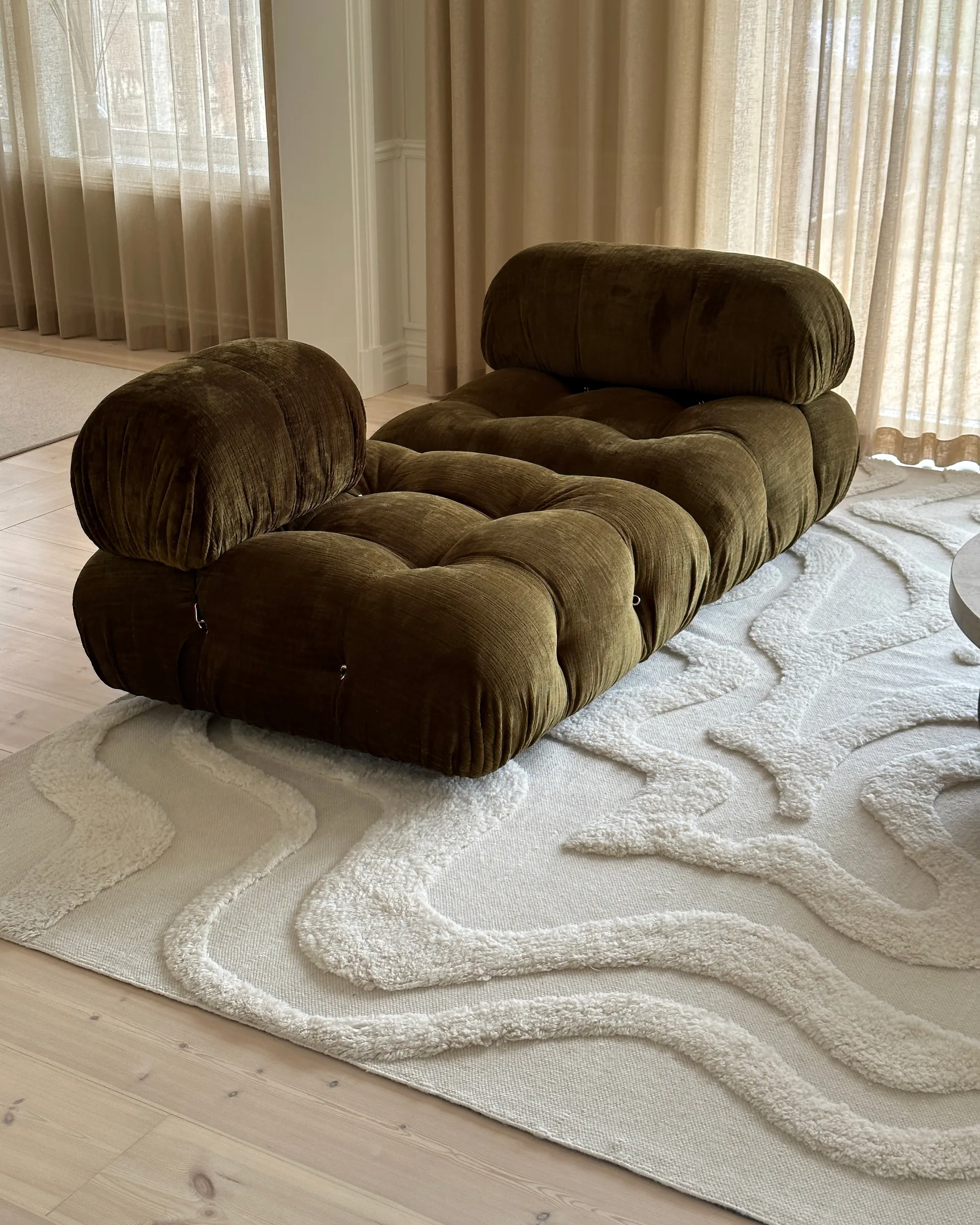 Alfombra de lana Norlander 210x300 cm, Offwhite Tinted