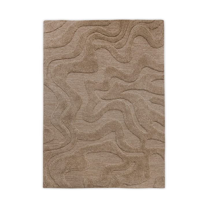 Alfombra de lana Norlander 300x400 cm - Beige-melange - Tinted