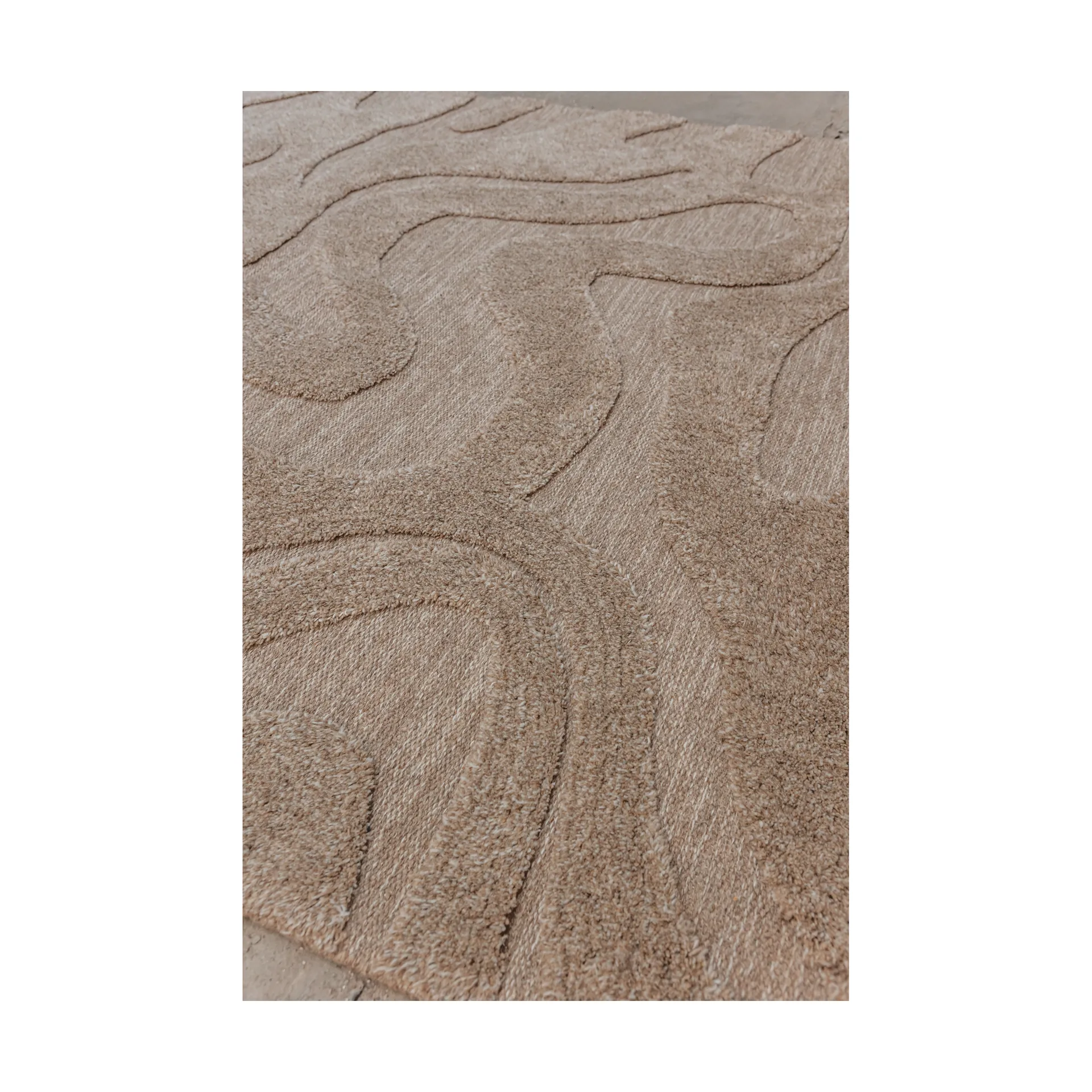 Alfombra de lana Norlander 300x400 cm, Beige-melange Tinted