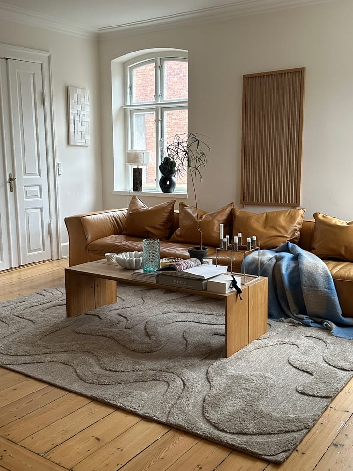 Alfombra de lana Norlander 300x400 cm, Beige-melange Tinted