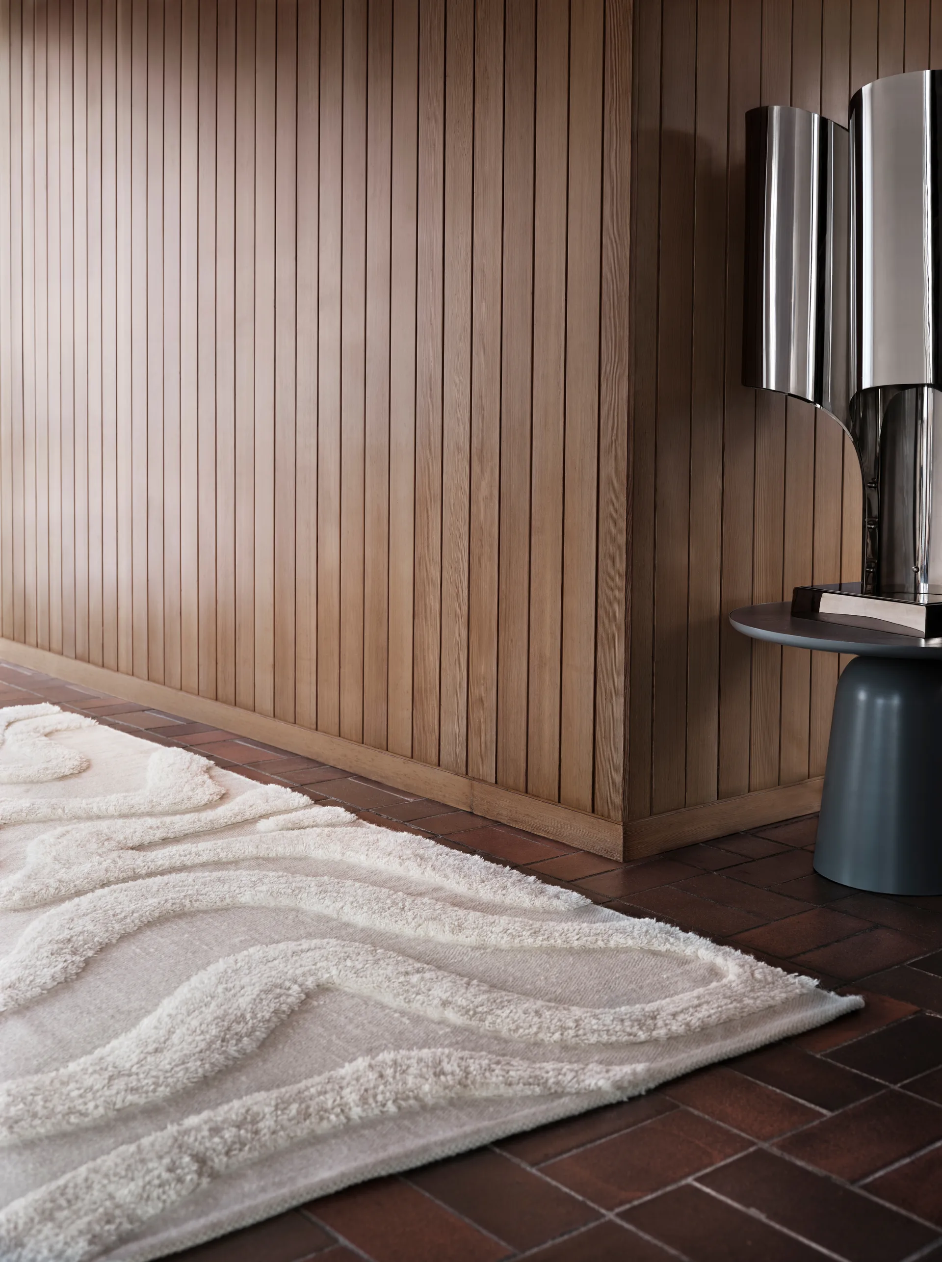 Alfombra de lana Norlander 310x400 cm, Offwhite Tinted