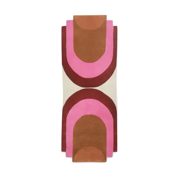 Alfombra de lana Rohdin 90x250 cm - Multi - Tinted