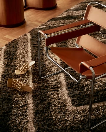 Alfombra de lana Stenborg 170x240 cm - Brown - Tinted