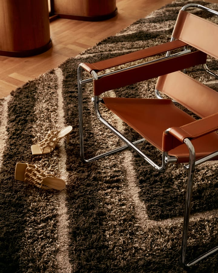 Alfombra de lana Stenborg 200x300 cm, Brown Tinted