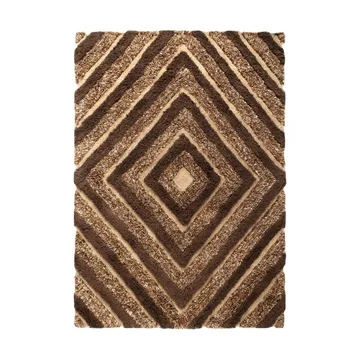 Alfombra de lana Stenborg 250x350 cm - Brown - Tinted