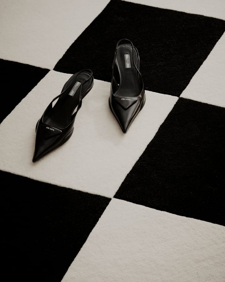 Alfombra de lana Tenman 250x350 cm, Black-white Tinted