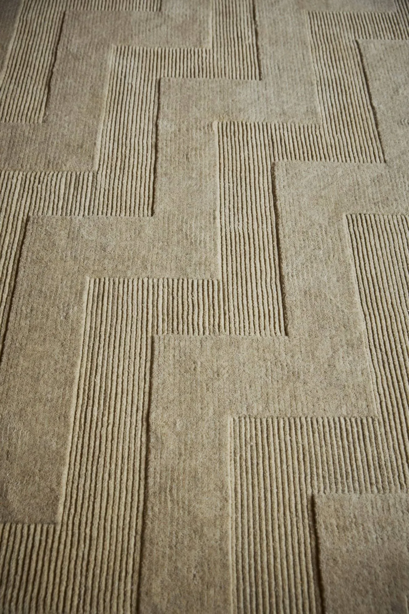 Alfombra de lana Valmont, Beige-melange, 200x300 cm Tinted
