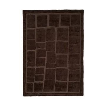 Alfombra de lana Wandel - Brown, 200x300 cm - Tinted