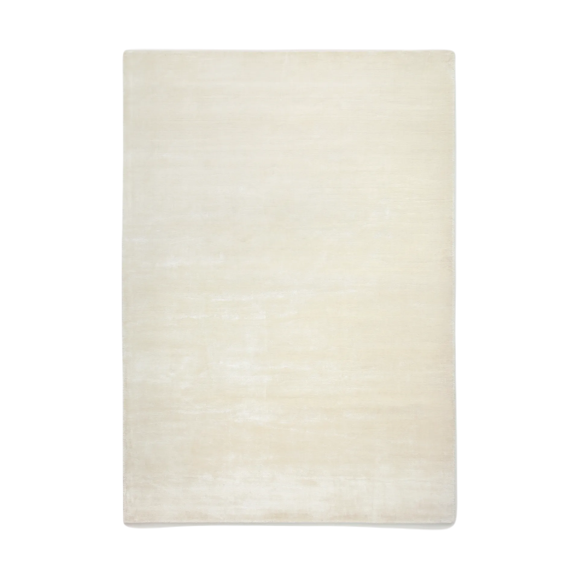 Alfombra de viscosa Backfjall 170x240 cm, Offwhite Tinted