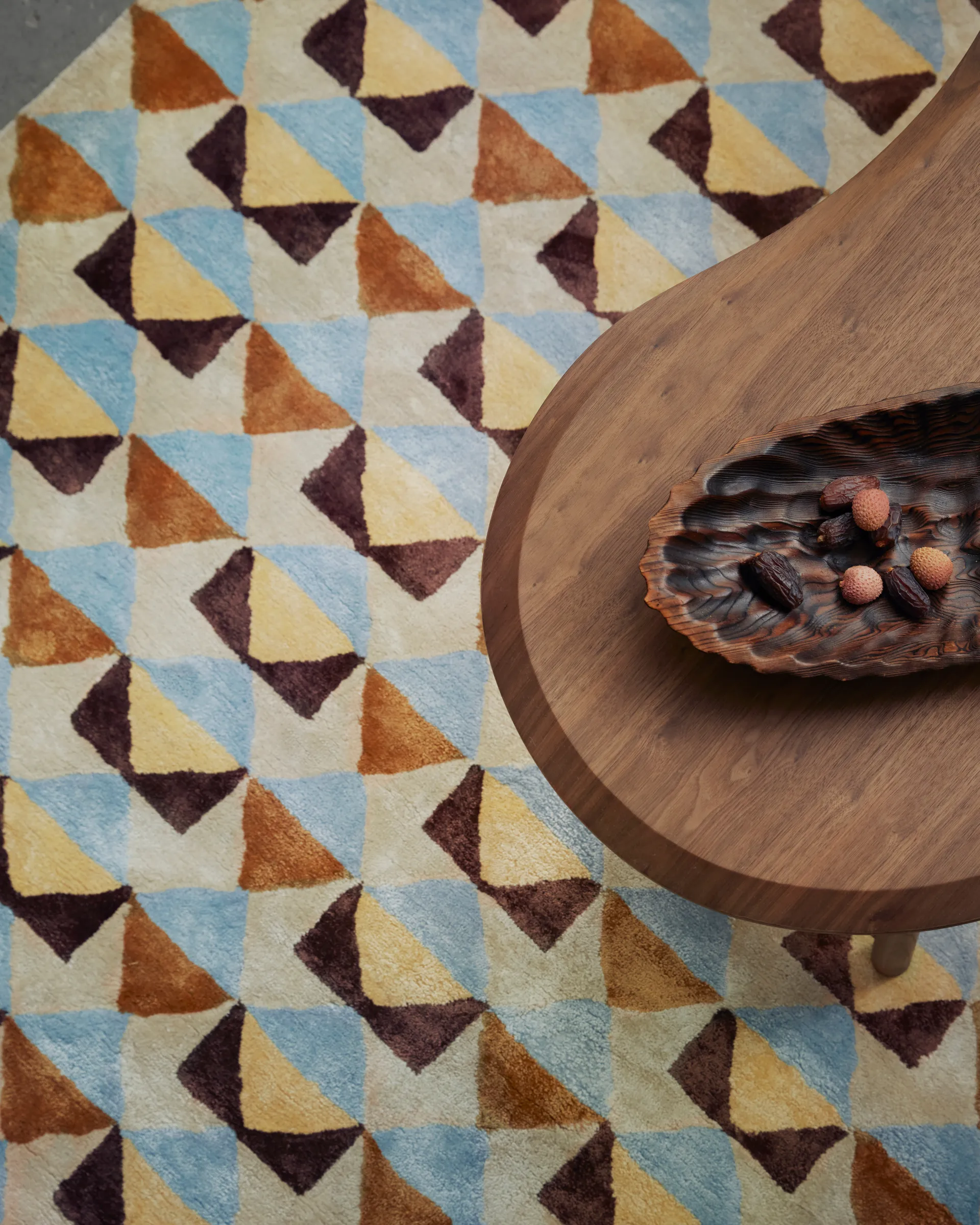 Alfombra de viscosa Mellin 170x240 cm, Multi Tinted