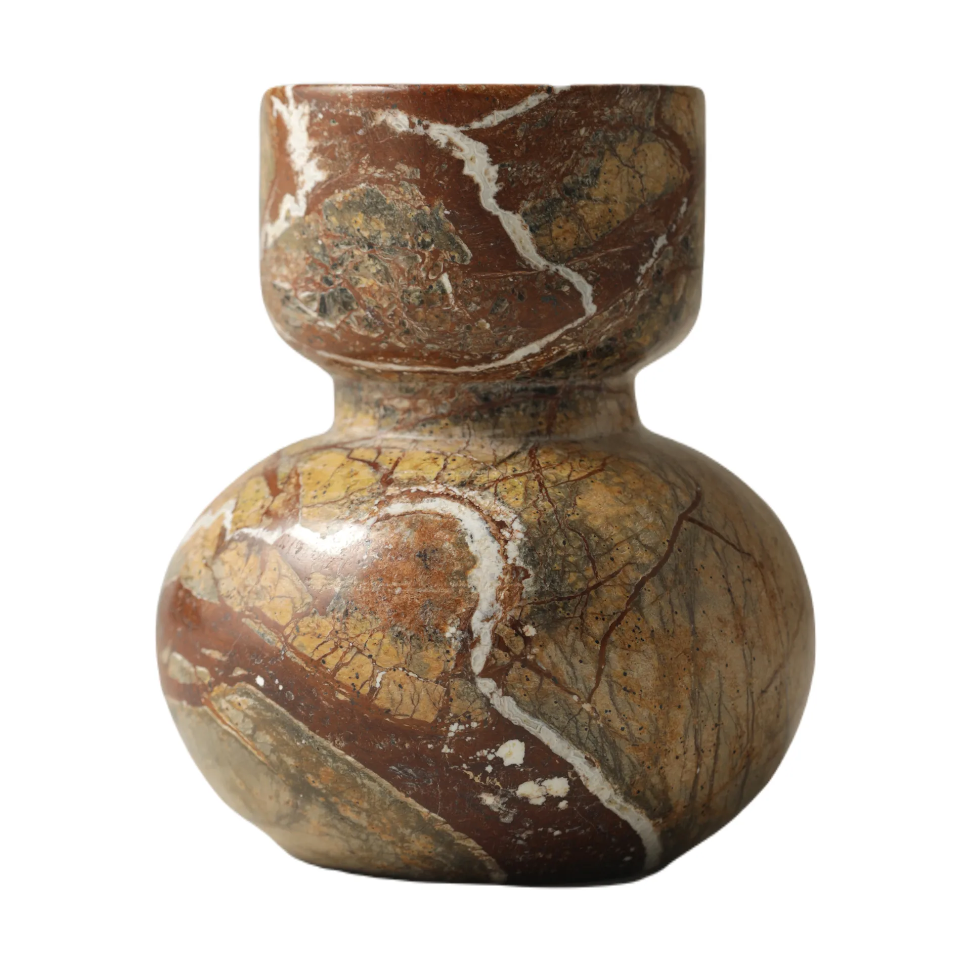 Candelabro Asker 10 cm, Red Tinted