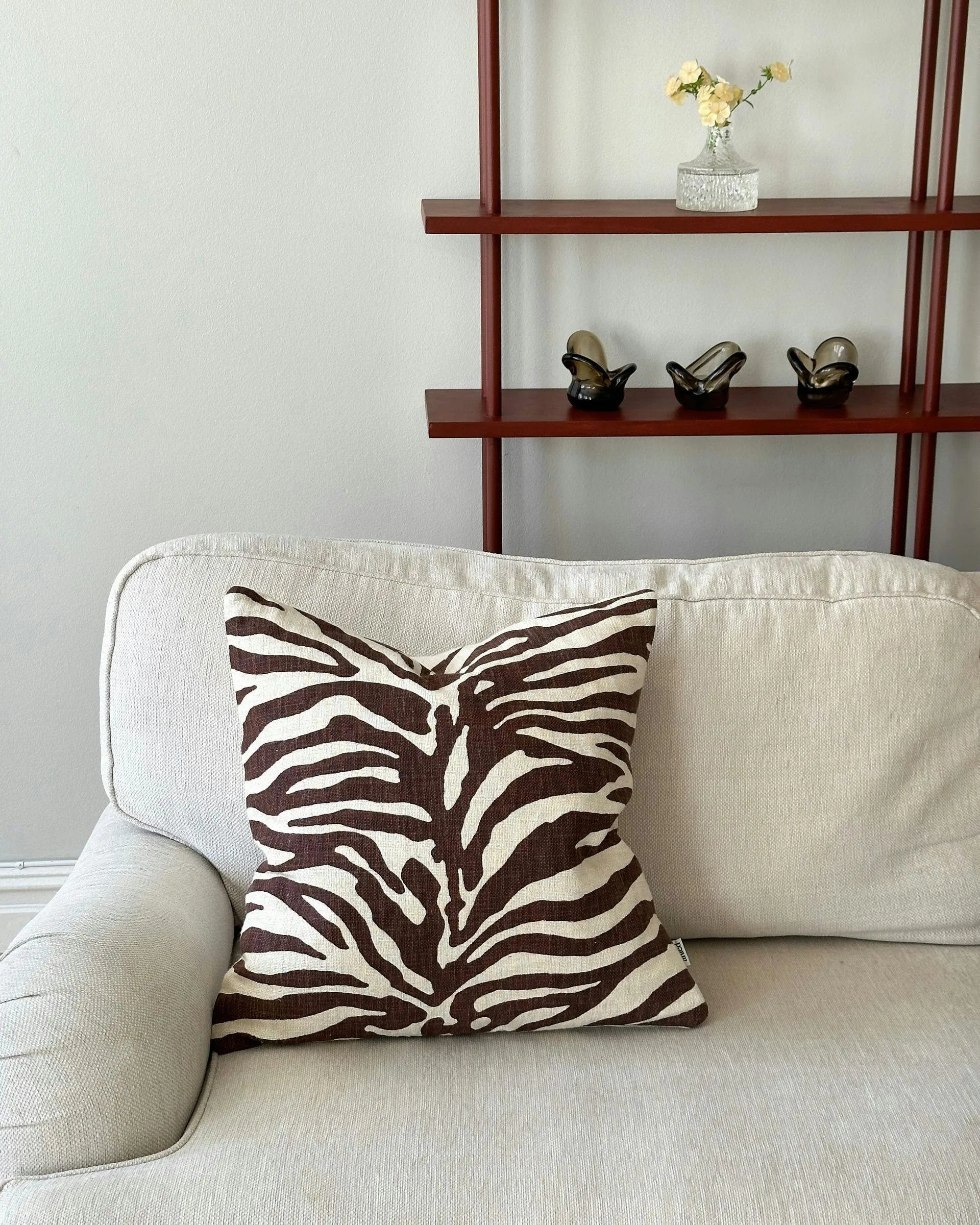 Cojín decorativo Lange 50x50 cm, Brown Tinted