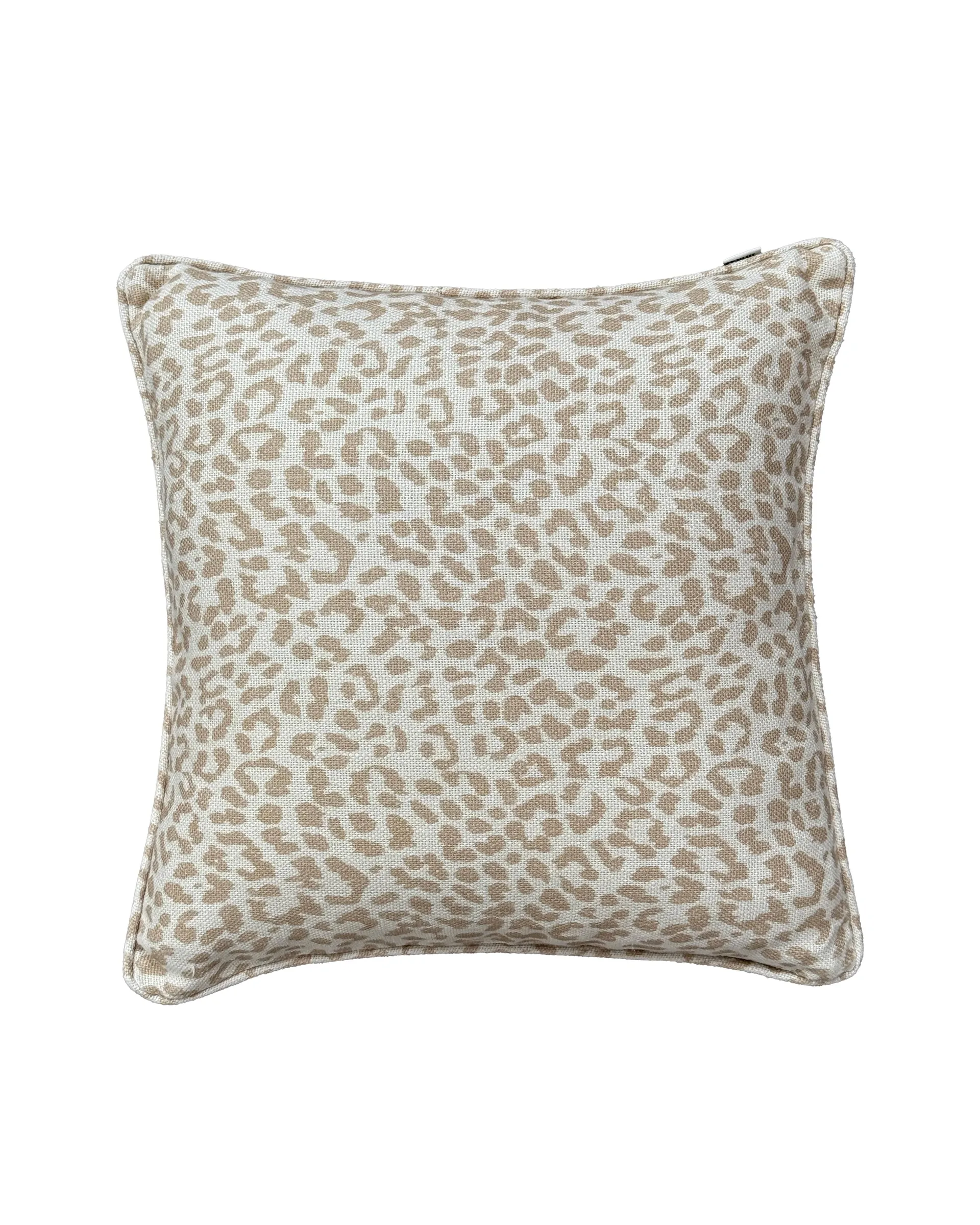 Cojín decorativo Norell, Leopard beige-off white, 50x50 cm Tinted