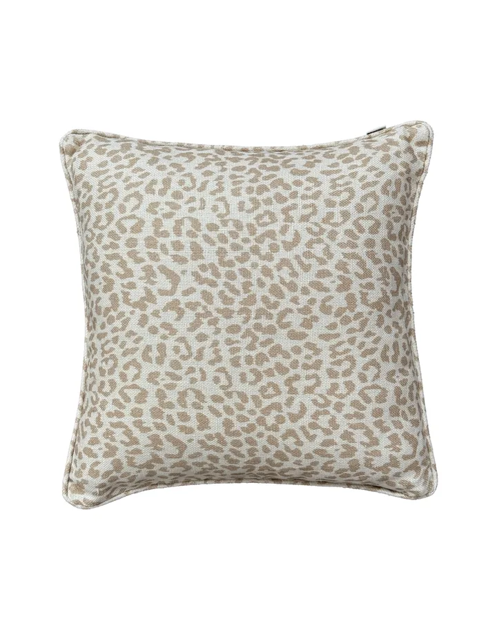 Cojín decorativo Norell - Leopard beige-off white, 50x50 cm - Tinted