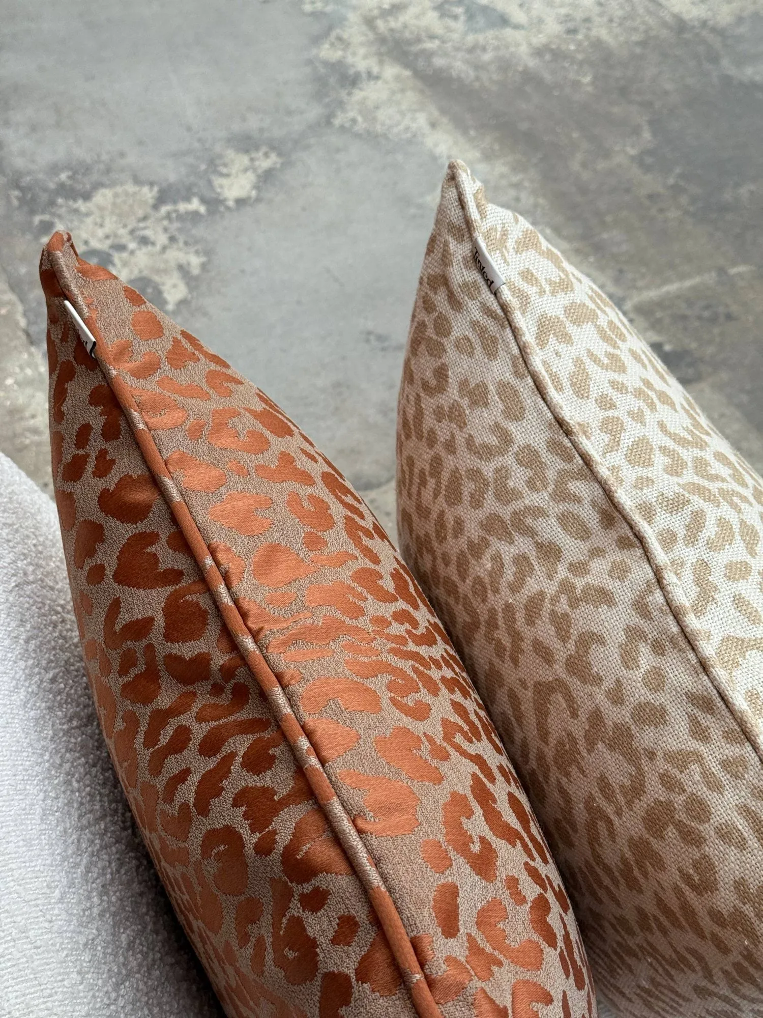 Cojín decorativo Vildklint leopard, Rust, 50x50 cm Tinted