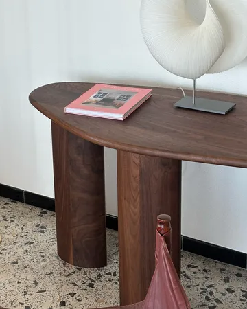 Consola Lowe - Nogal dark brown - Tinted