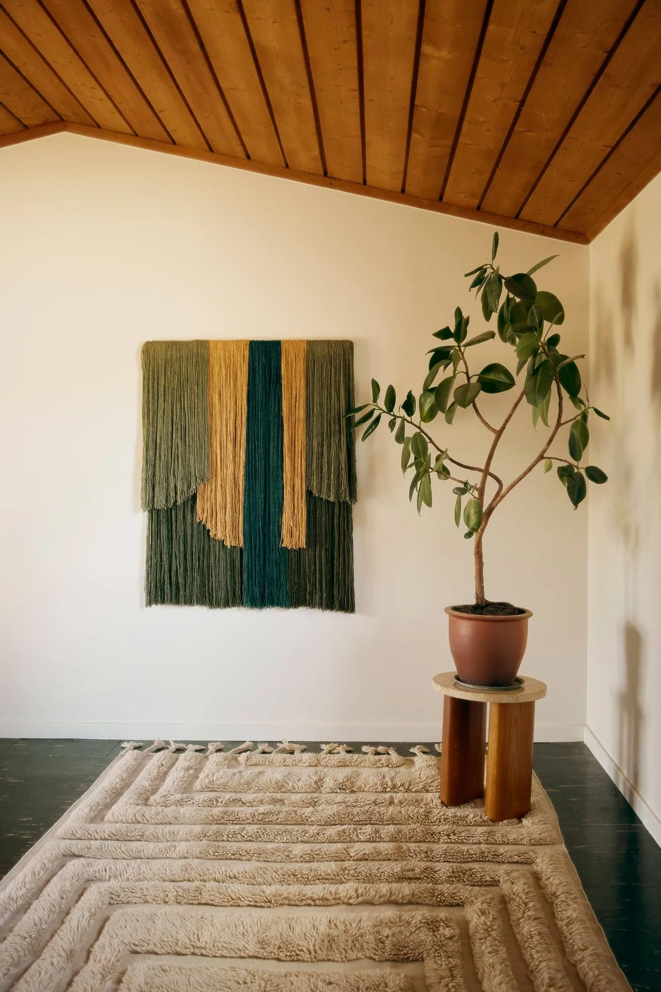 Decoración de pared Tim, Sky, 90x115 cm Tinted