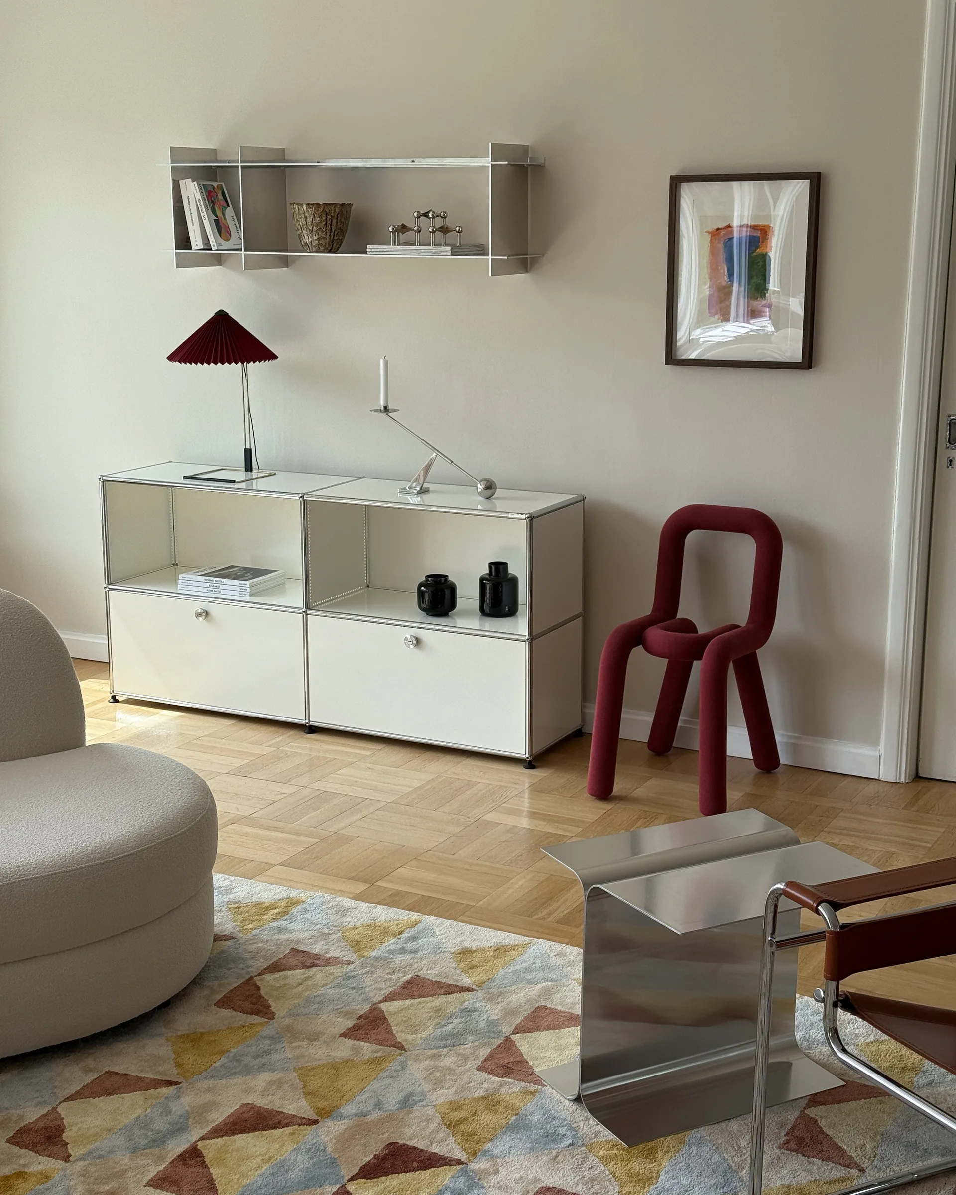 Estante de pared Ark, Aluminio Tinted