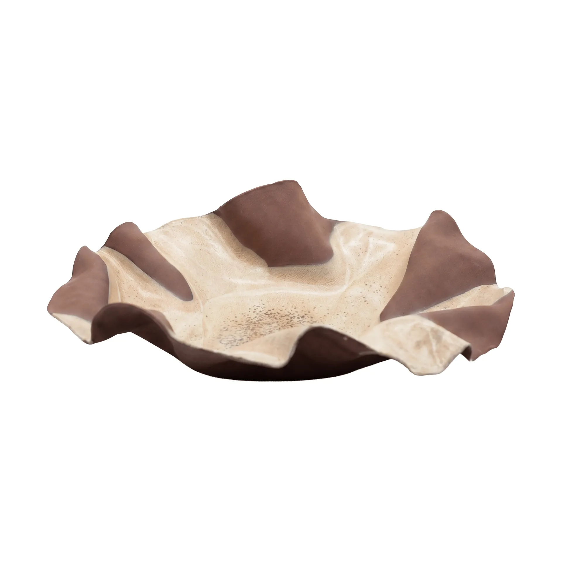 Fuente para servir Hyllin, Marrón, 50x40x8 cm Tinted