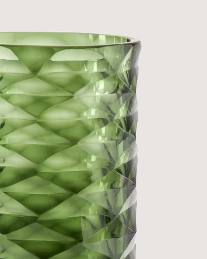 Jarrón Hoijer Ø10x29 cm, Green Tinted