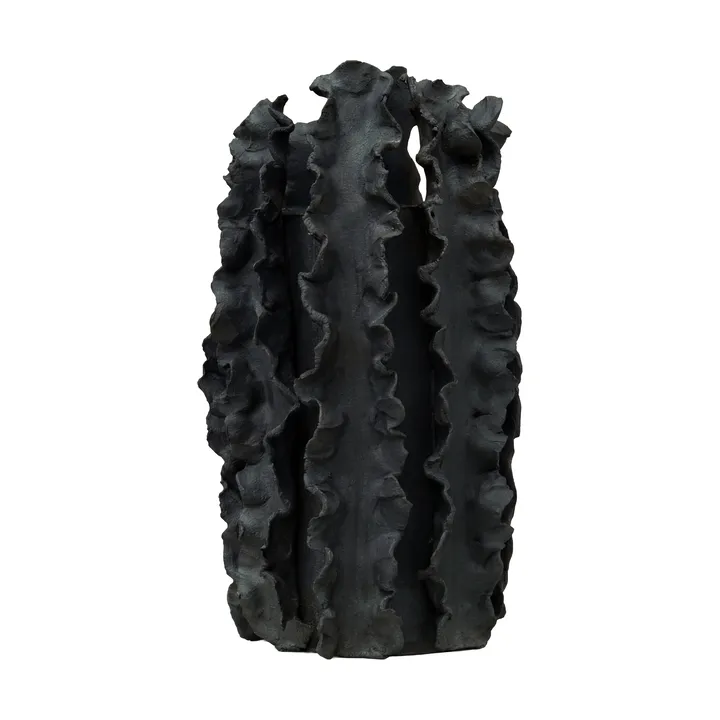 Jarrón Melera - Black, 33x16 cm - Tinted