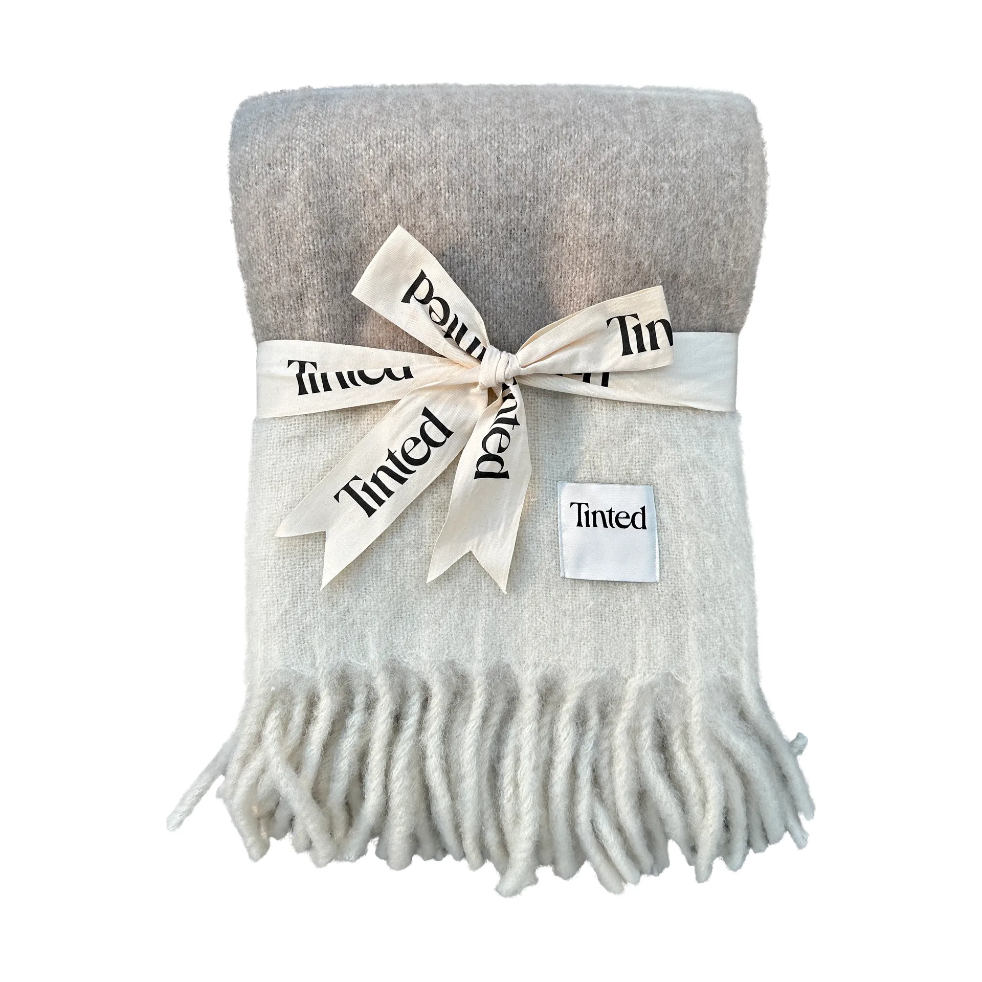 Manta de lana Hemple 130x170 cm, Beige-offwhite Tinted