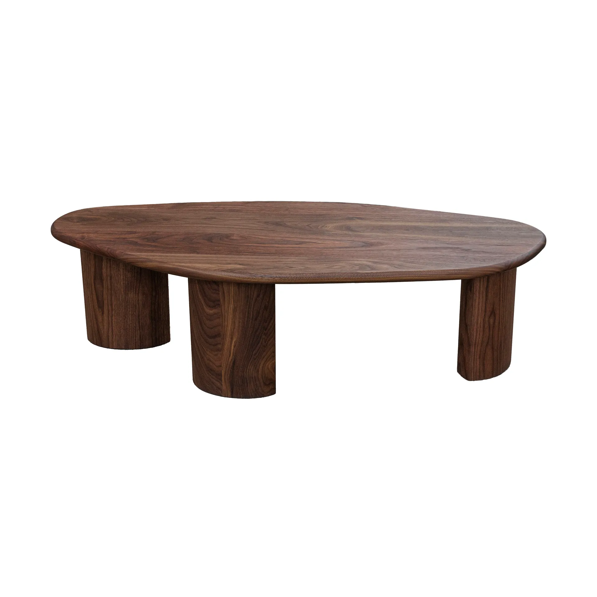 Mesa de centro Lowe, Nogal dark brown Tinted