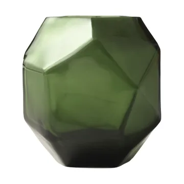 Portavelas Bjork Ø9x10 cm - Green - Tinted