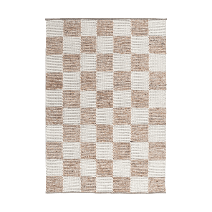 Alfombra Gotland Design Edición Especial - Marrón claro-blanco nº  2412, 70x140 cm - Tisca