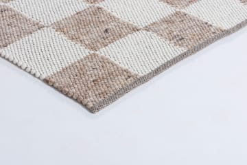 Alfombra Gotland Design Edición Especial - Marrón claro-blanco nº 2412, 90x180 cm - Tisca
