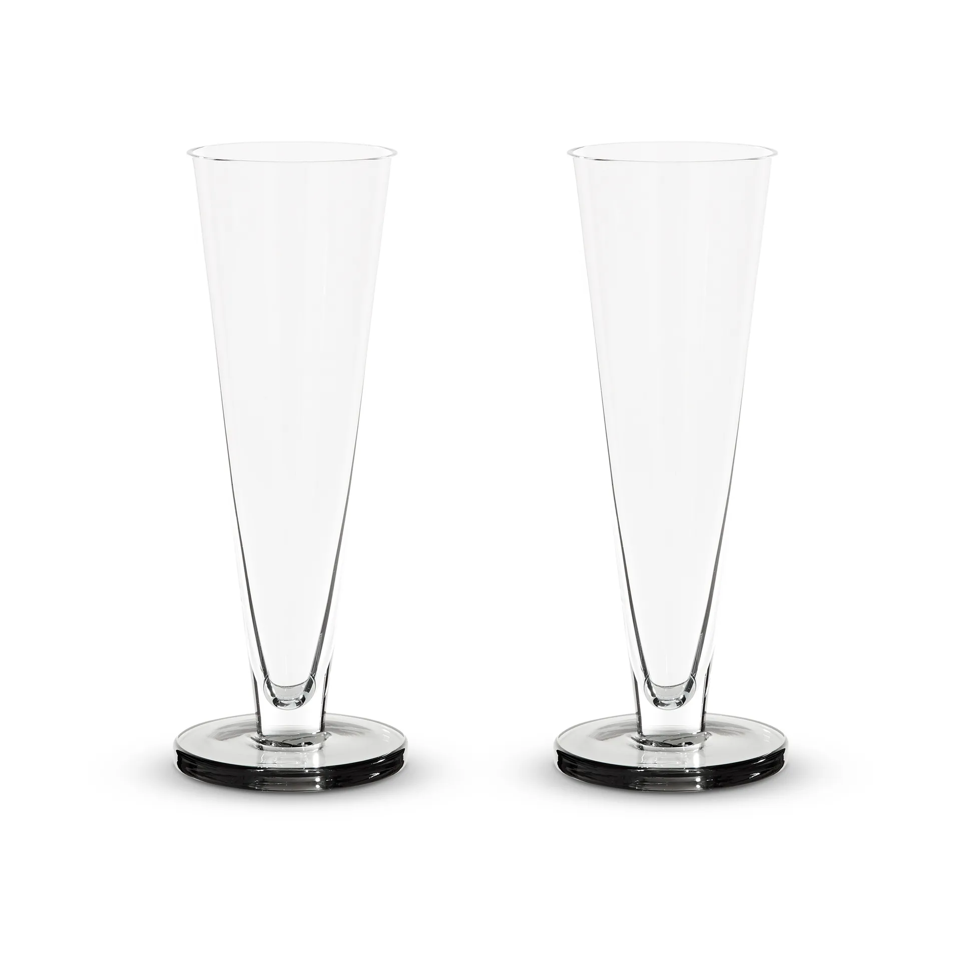 2 Copas de champagne Puck 12,5 cl, Transparente Tom Dixon