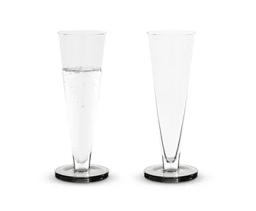 2 Copas de champagne Puck 12,5 cl - Transparente - Tom Dixon