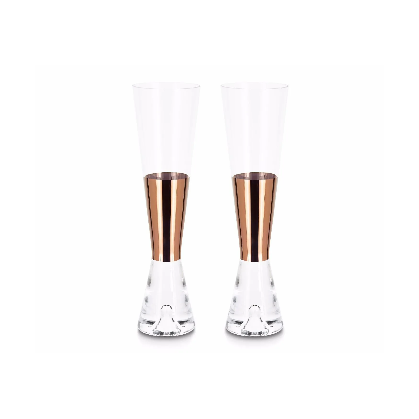 2 Copas de champagne Tank, Cobre Tom Dixon