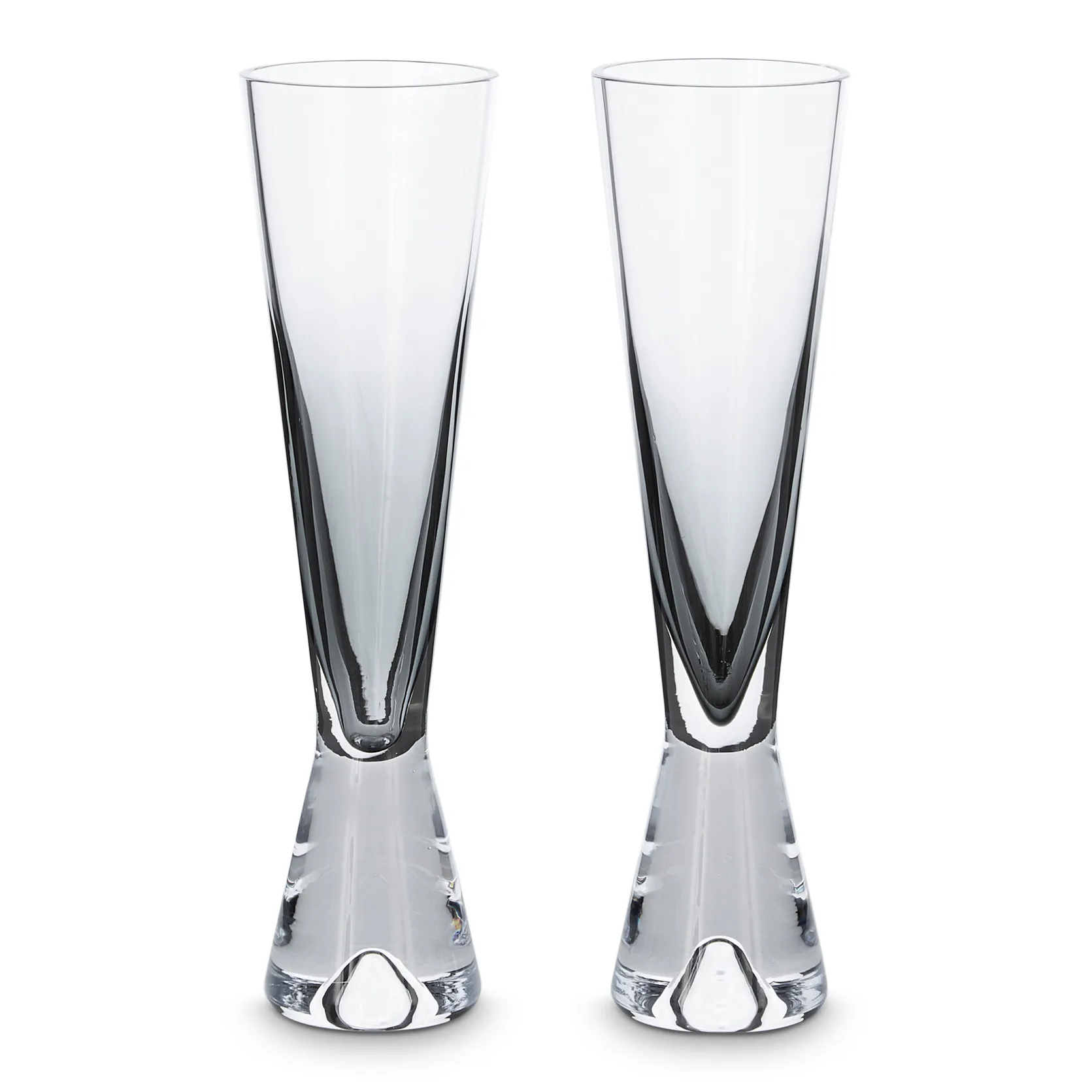 2 Copas de champagne Tank, Negro Tom Dixon