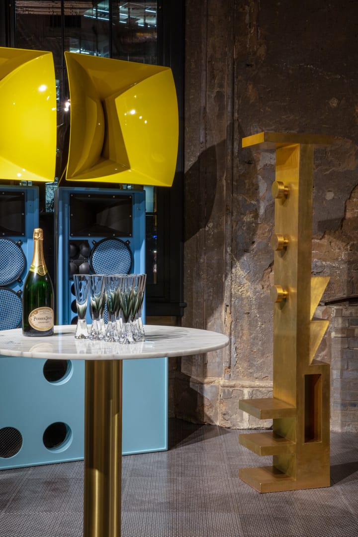 2 Copas de champagne Tank, negro Tom Dixon