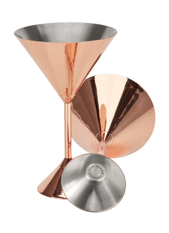 2 Copas de martini Plum 16 cl - Copper - Tom Dixon