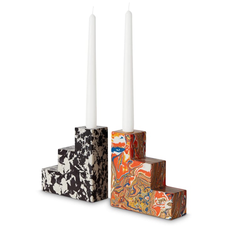 2 Sujetalibros Swirl Stepped - Multi - Tom Dixon