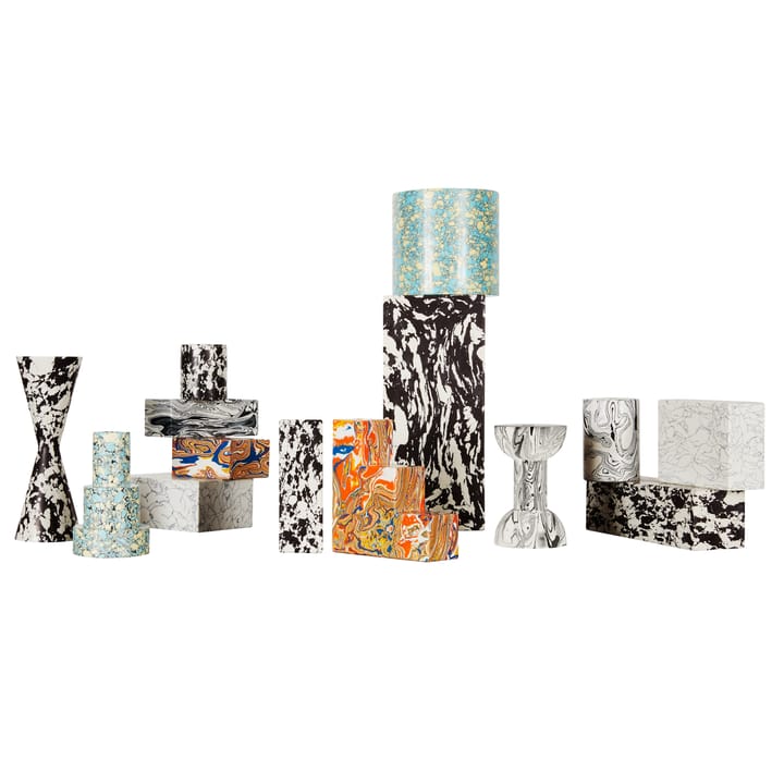 2 Sujetalibros Swirl Stepped - Multi - Tom Dixon