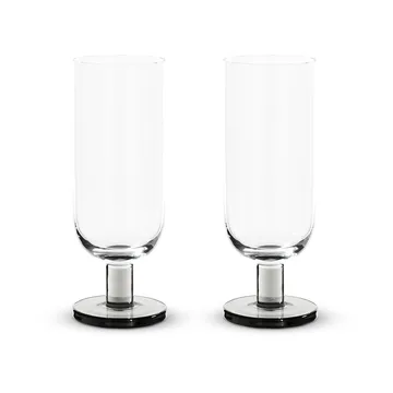 2 Vasos altos Puck 33,5 cm - Transparente - Tom Dixon