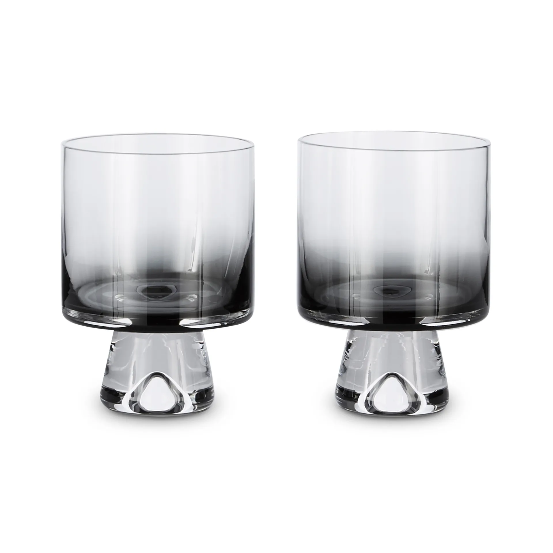 2 Vasos bajos Tank, Negro Tom Dixon