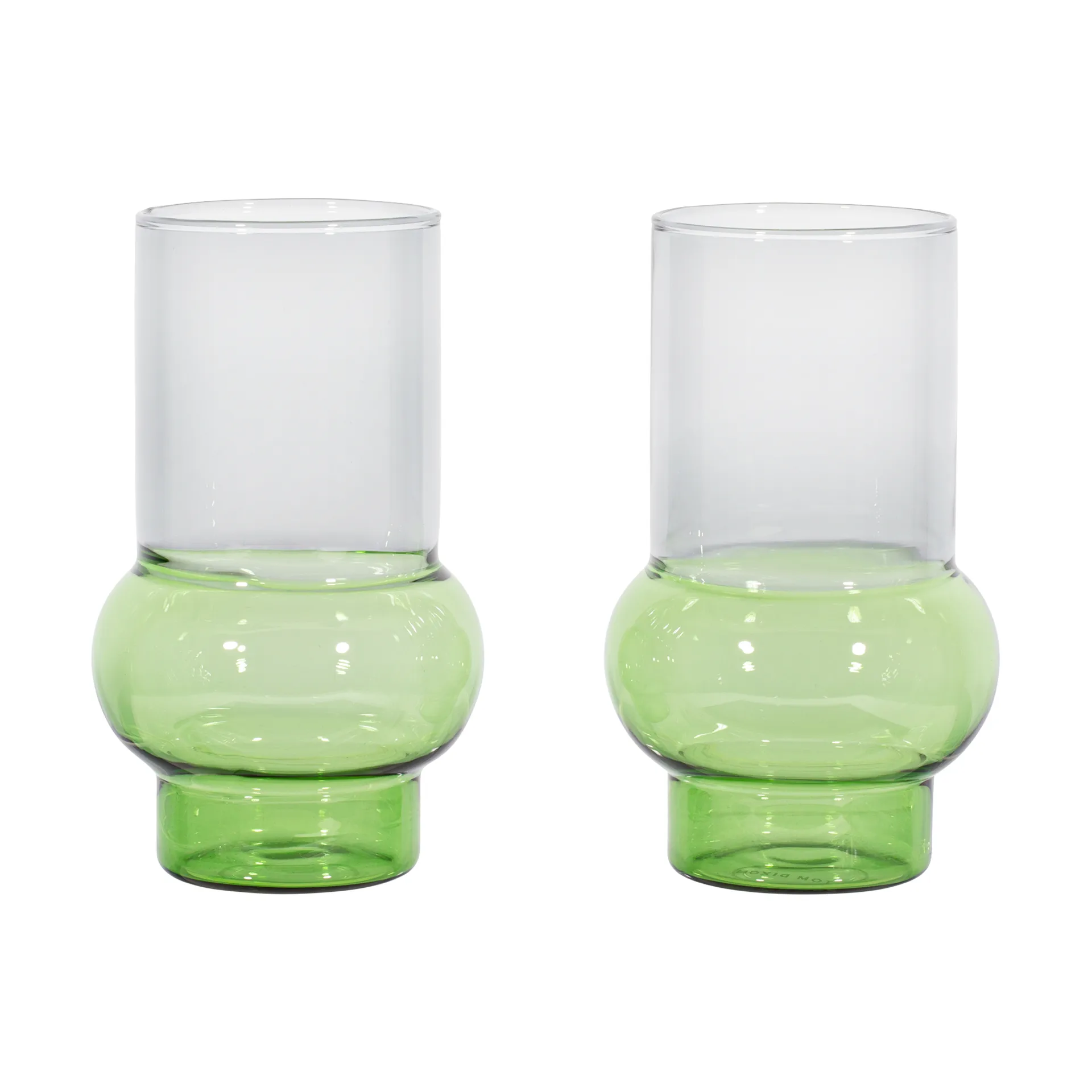 2 Vasos Bump Tall, Verde Tom Dixon
